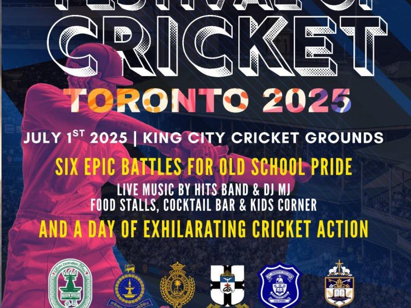 Festival of Cricket Toronto&nbsp;2025