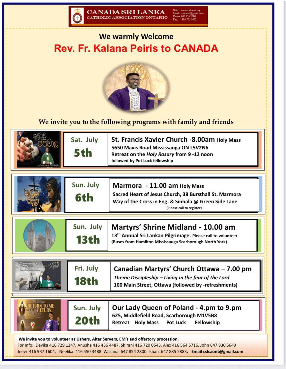 Annual Pilgrimage to Martyrs Shrine