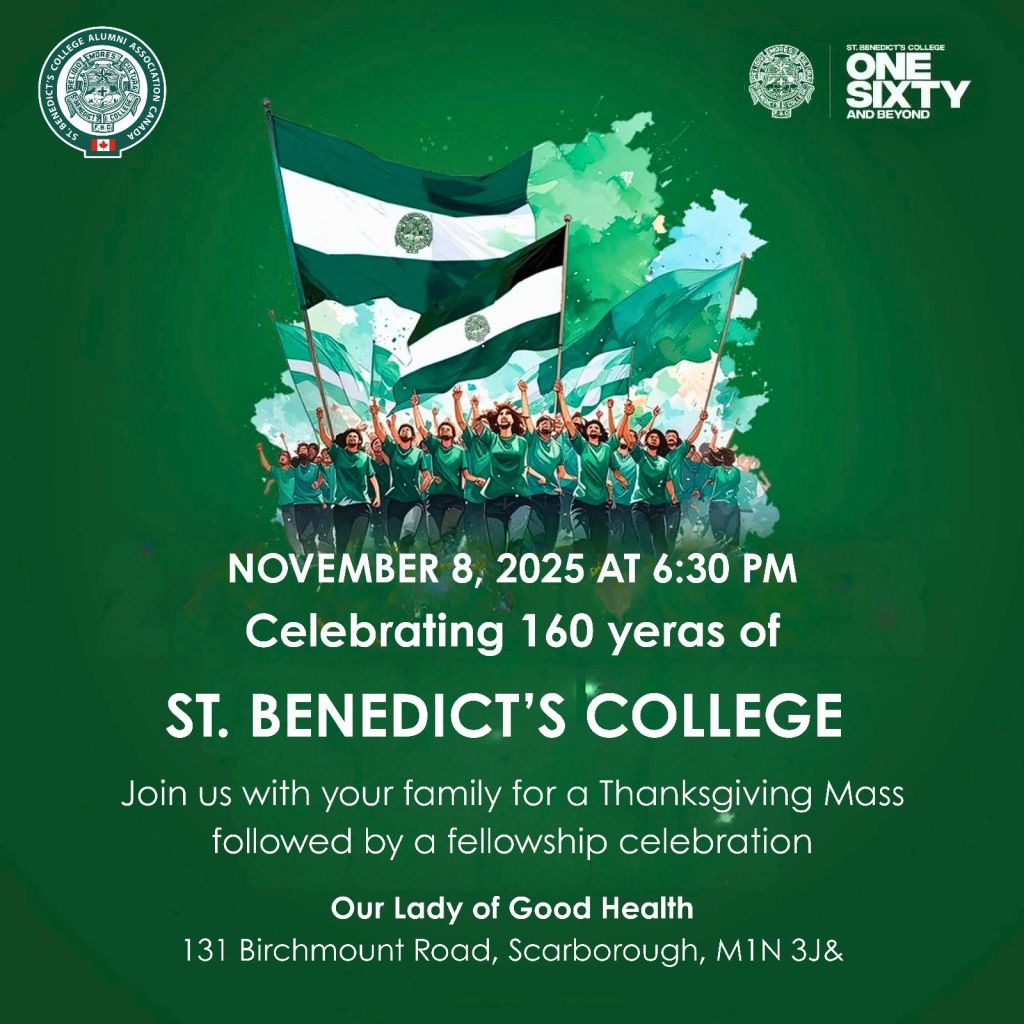 SBC 160th Anniversary Celebration in Canada – Thanksgiving Mass & Fellowship