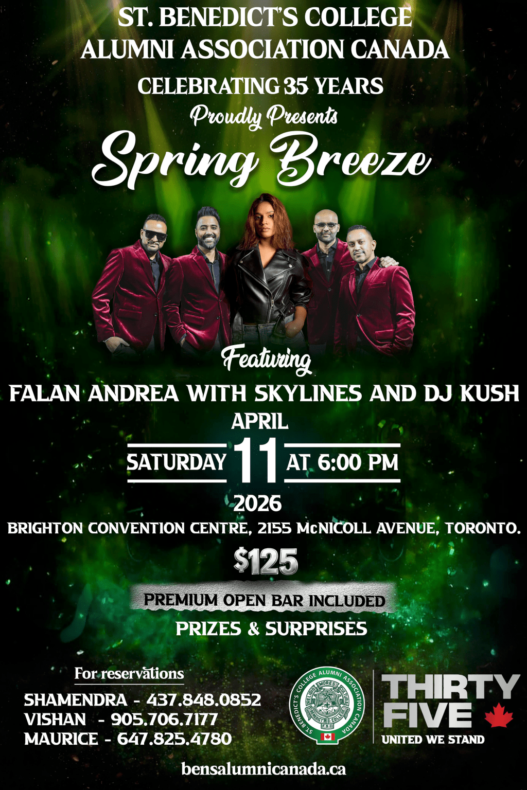 Celebrate 35 Years with St. Benedict’s Alumni Spring&nbsp;Breeze