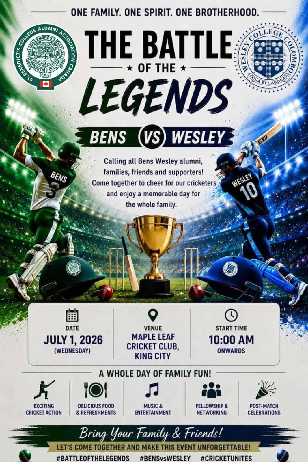 Battle of the Legends – 2026